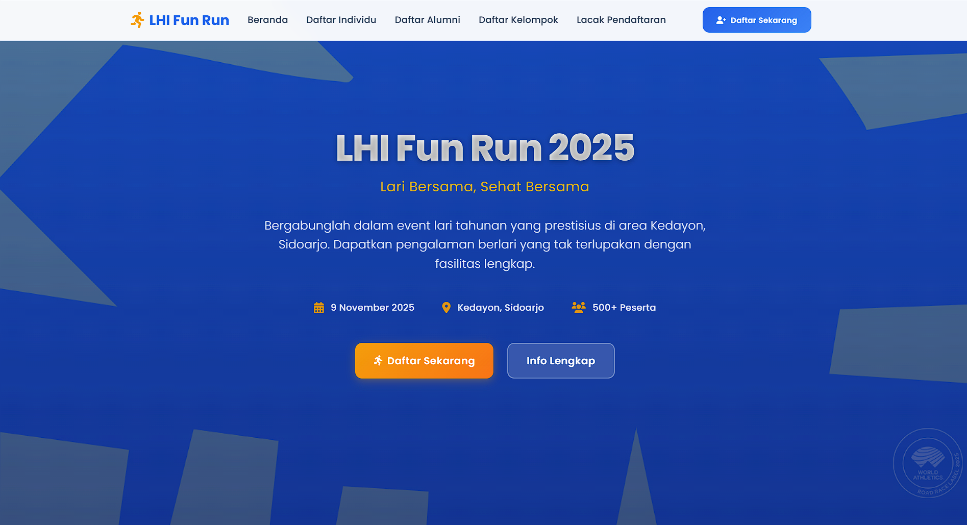 Lhi Fun Run Website
